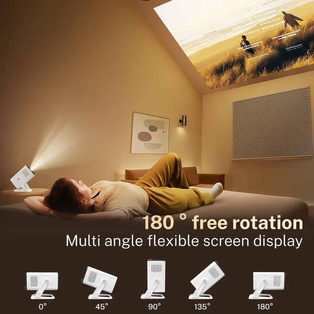 Lyncast 4K Smart Home Projector